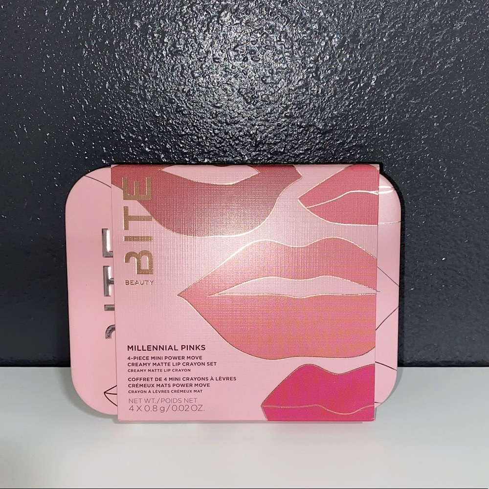 Bite beauty millennial pinks 4 piece lip set